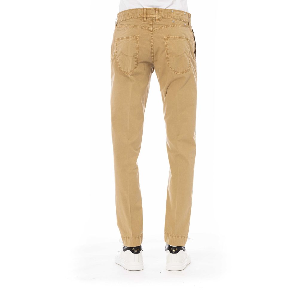 Jacob Cohen Beige Cotton Men Pants IT44 | XS