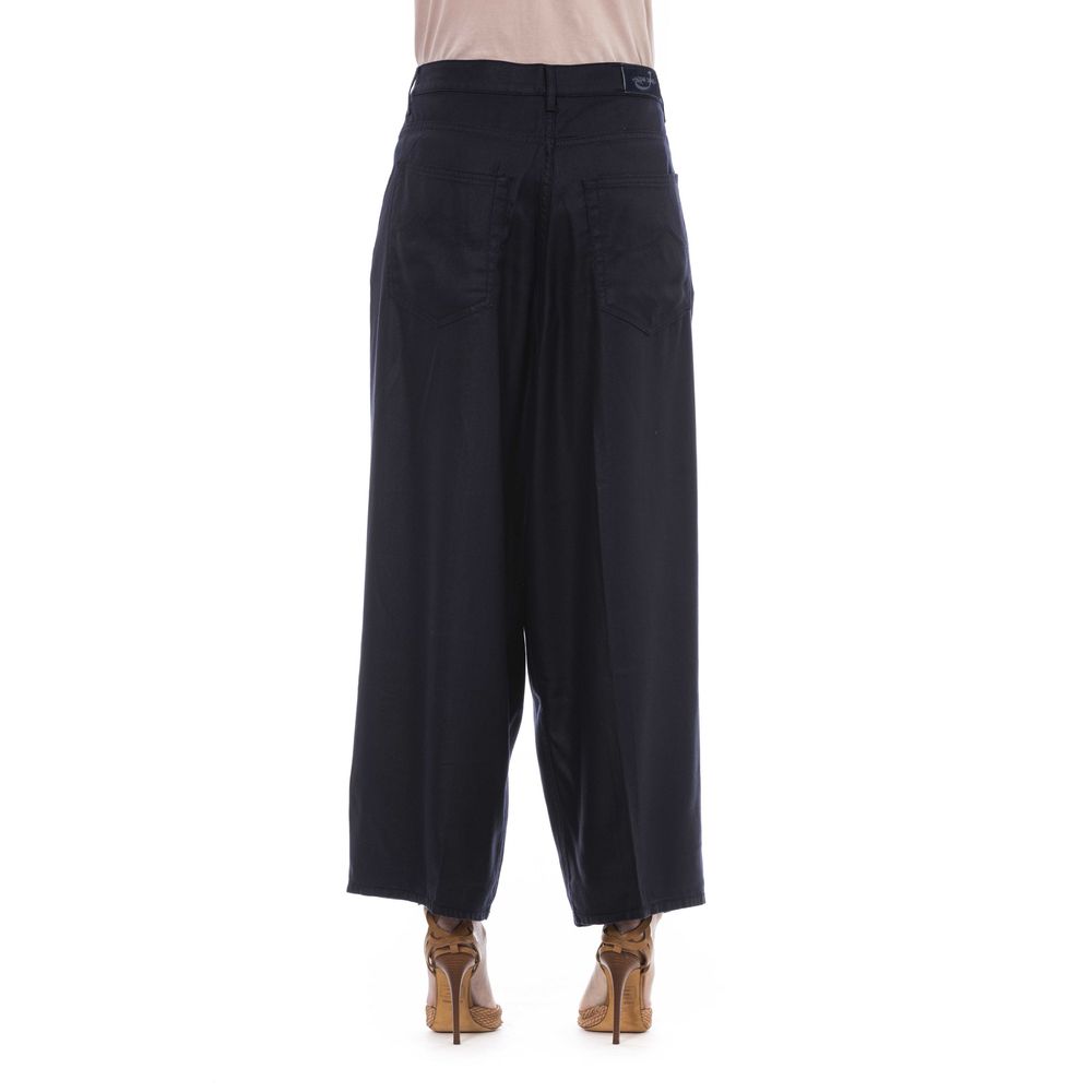 Jacob Cohen Black Cotton Women Pant