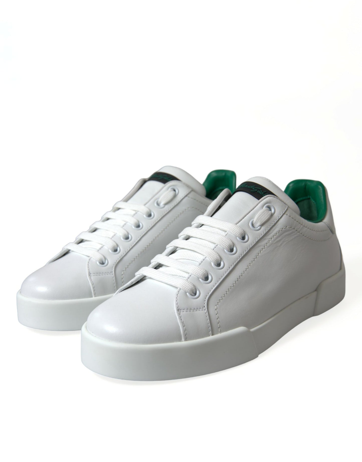 Dolce & Gabbana Elegant Portofino Calfskin Sneakers EU39.5 / US6.5