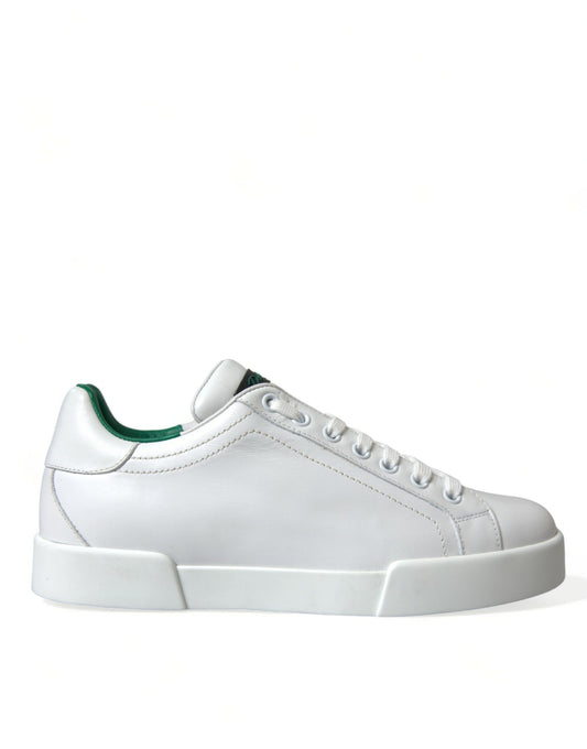 Dolce & Gabbana Elegant Portofino Calfskin Sneakers EU39.5 / US6.5