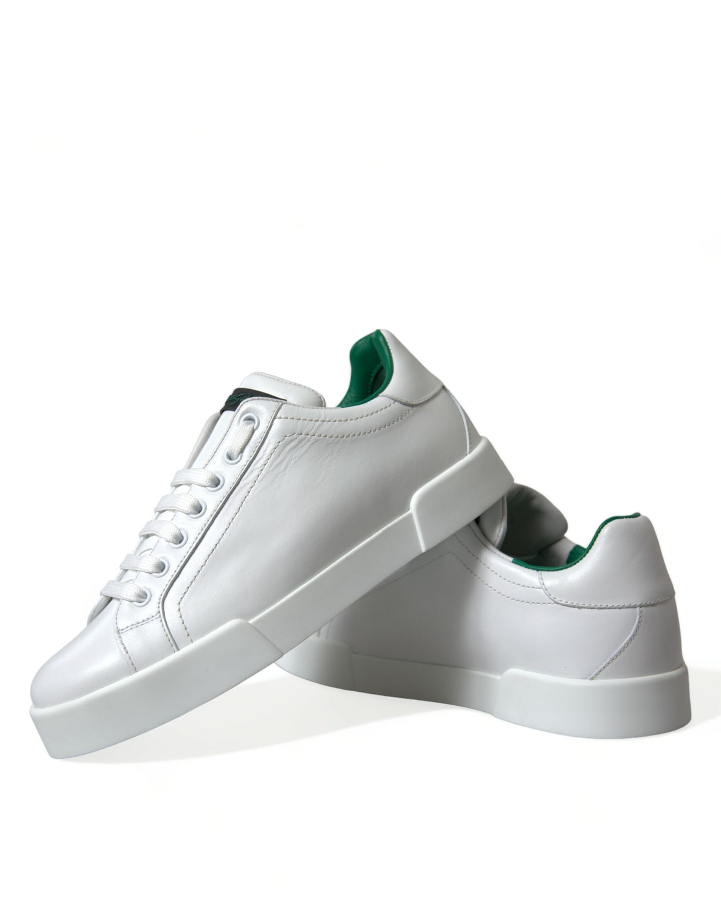 Dolce & Gabbana Elegant Portofino Calfskin Sneakers EU39.5 / US6.5