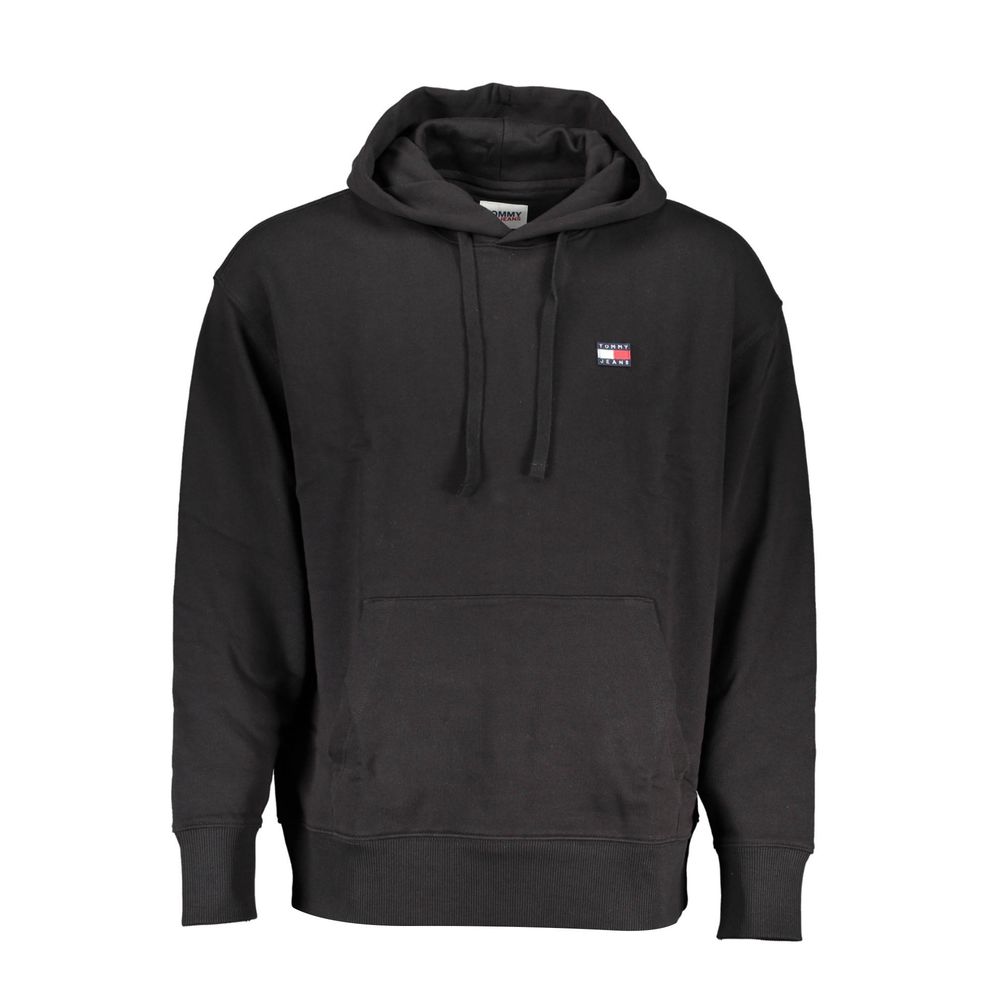 Tommy Hilfiger Sleek Cotton Hooded Sweatshirt with Logo