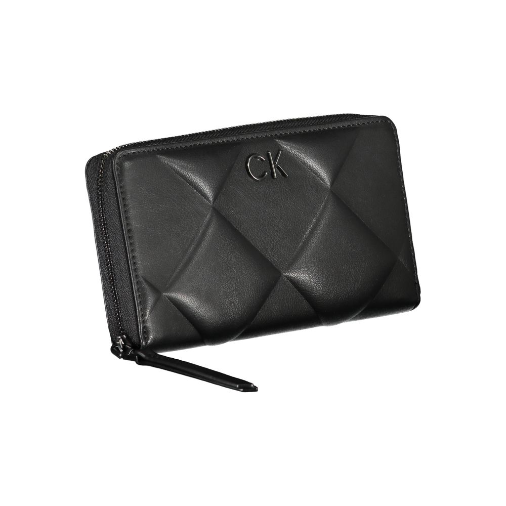 Calvin Klein Sleek Black RFID Blocking Wallet - Chic Accessory