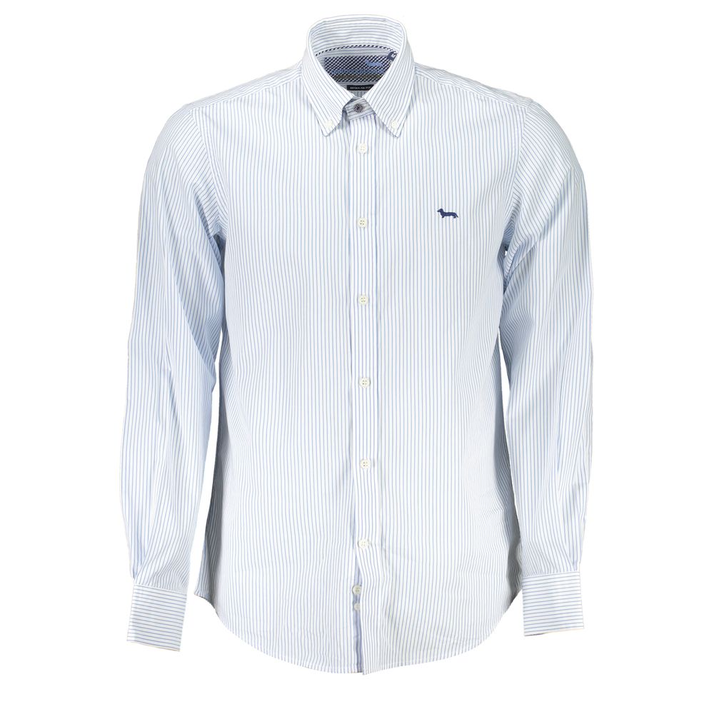 Harmont & Blaine Elegant Striped Button-Down Cotton Shirt