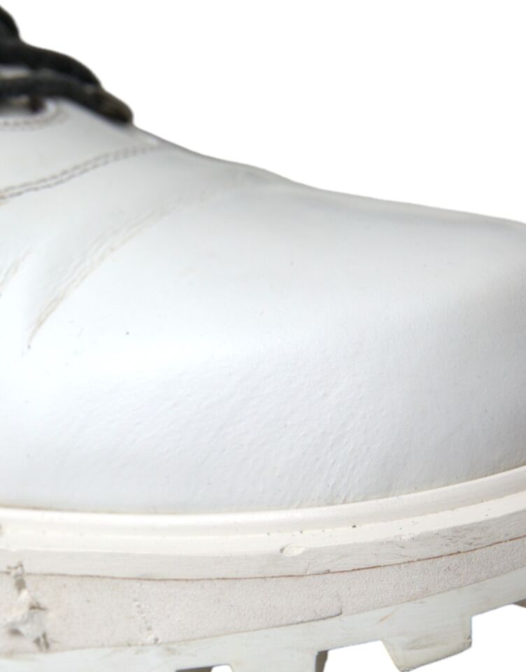 Dolce & Gabbana Pristine White Italian Ankle Boots EU43 / US10