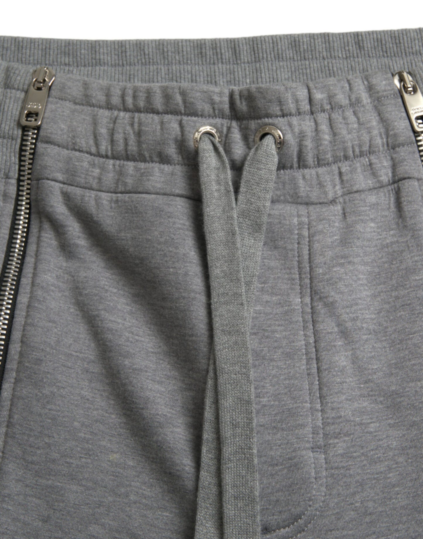 Dolce & Gabbana Gray Cotton Jogger Skinny Sweatpants Pants IT48 / M