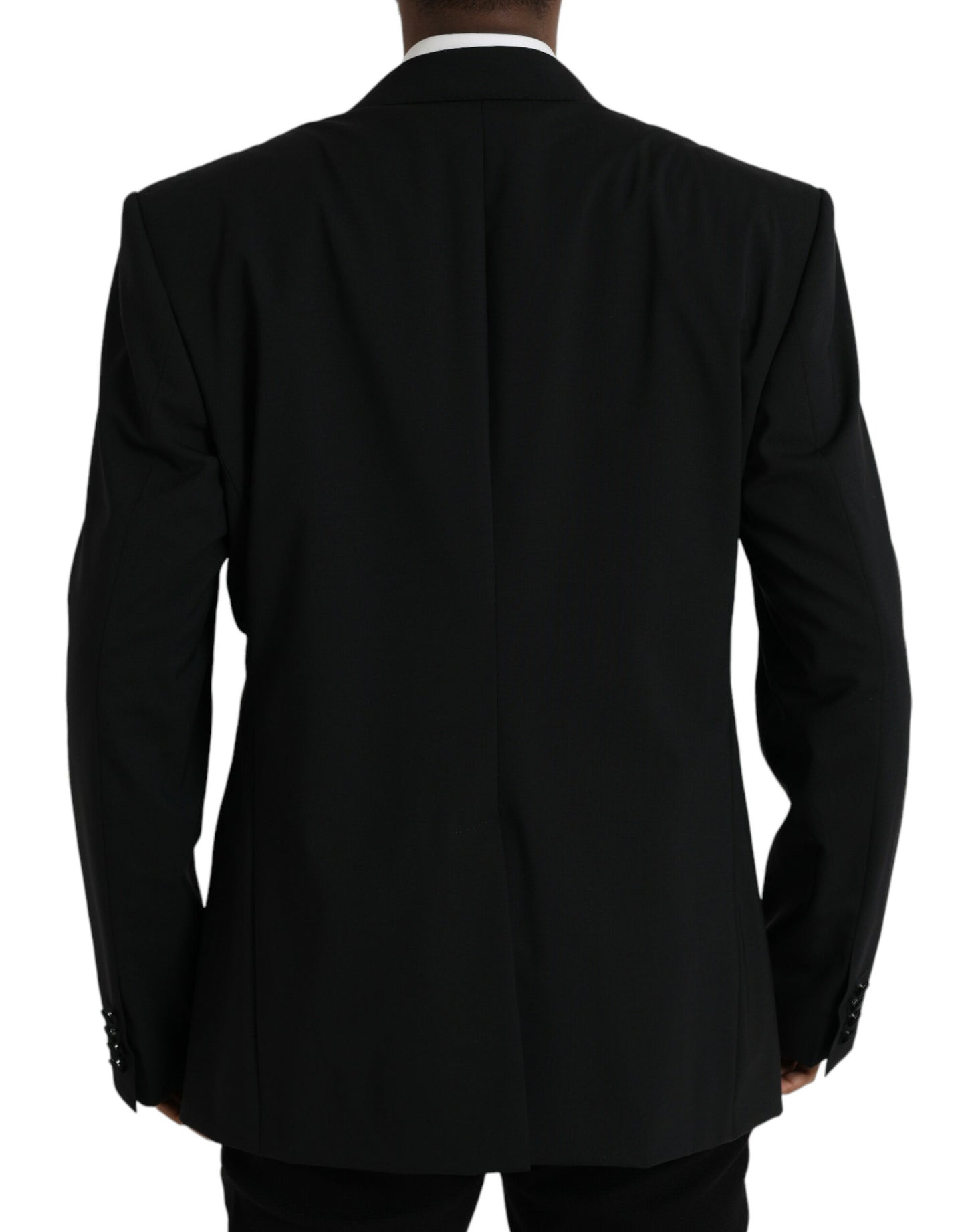 Dolce & Gabbana Black SICILIA Single Breasted Coat Blazer IT58 / 3XL