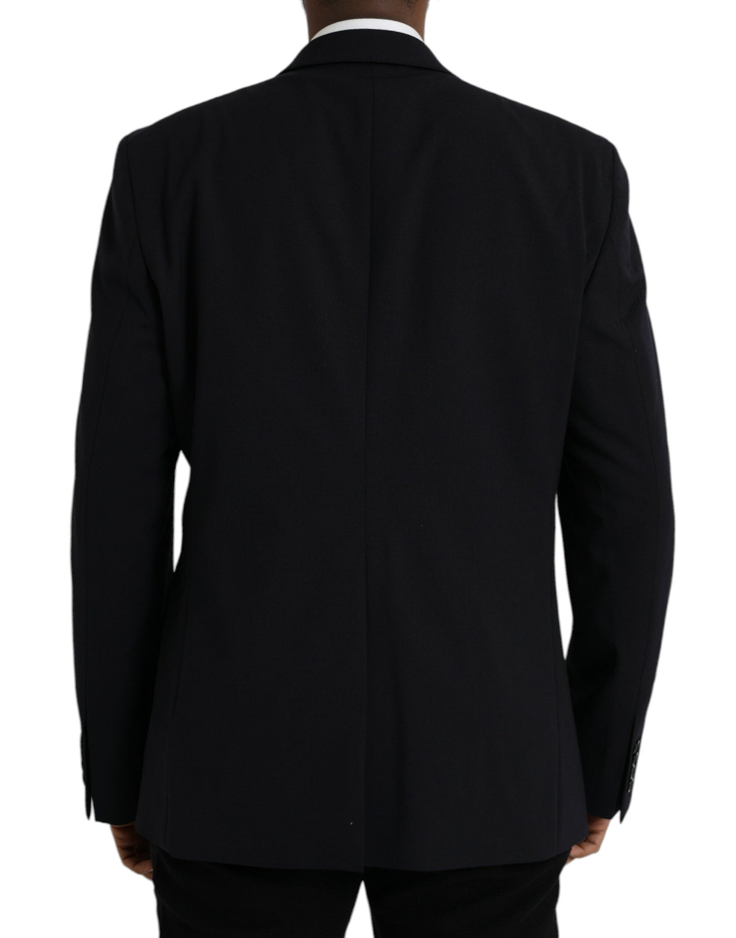 Dolce & Gabbana Black MARTINI Single Breasted Coat Blazer IT54 / XL