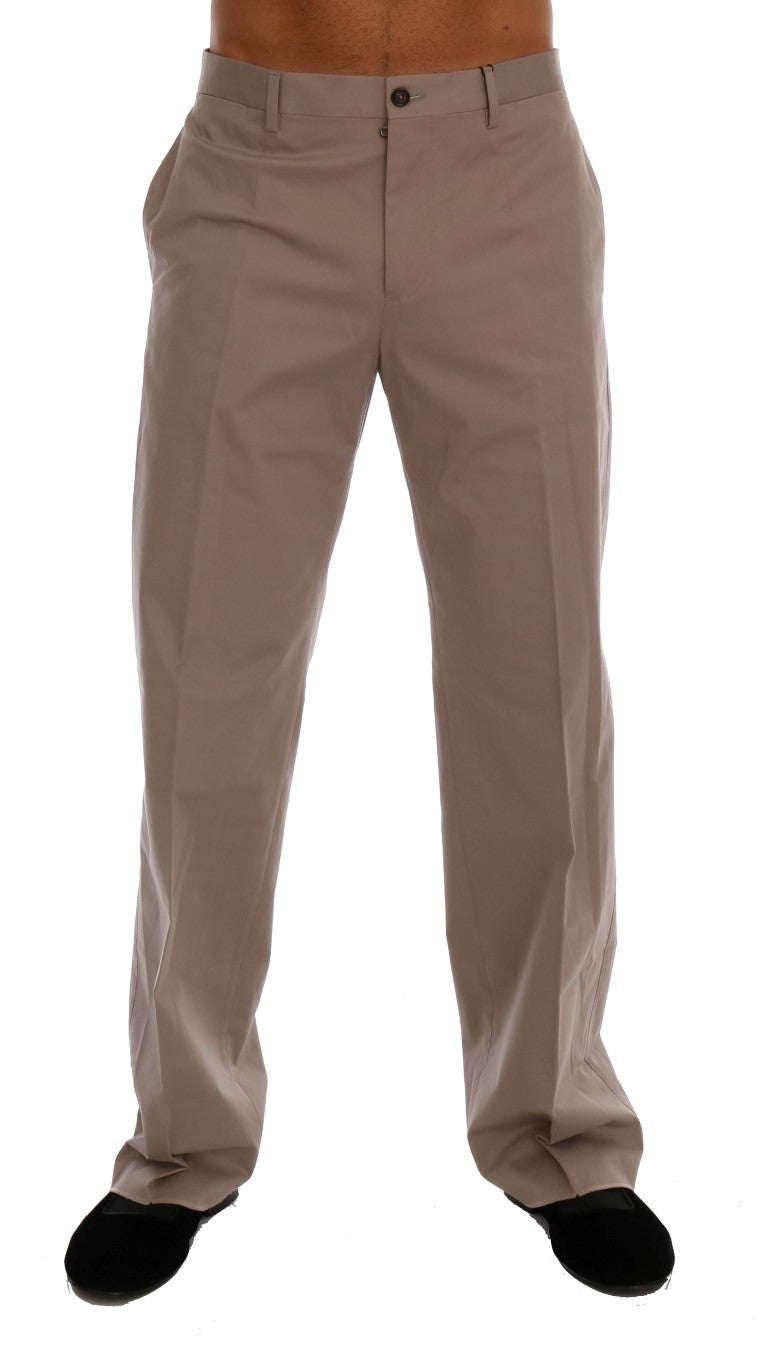 Dolce & Gabbana Chic Beige Chinos Casual Pants IT44 / XS