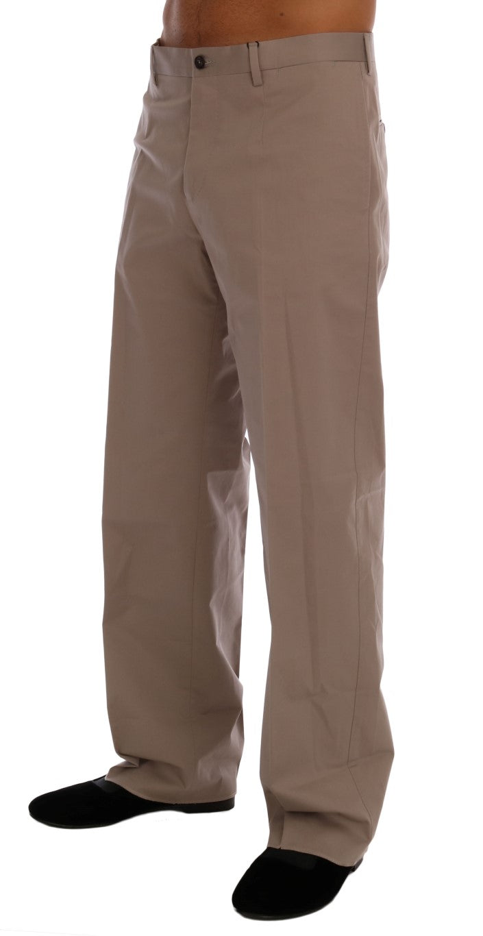 Dolce & Gabbana Chic Beige Chinos Casual Pants IT44 / XS