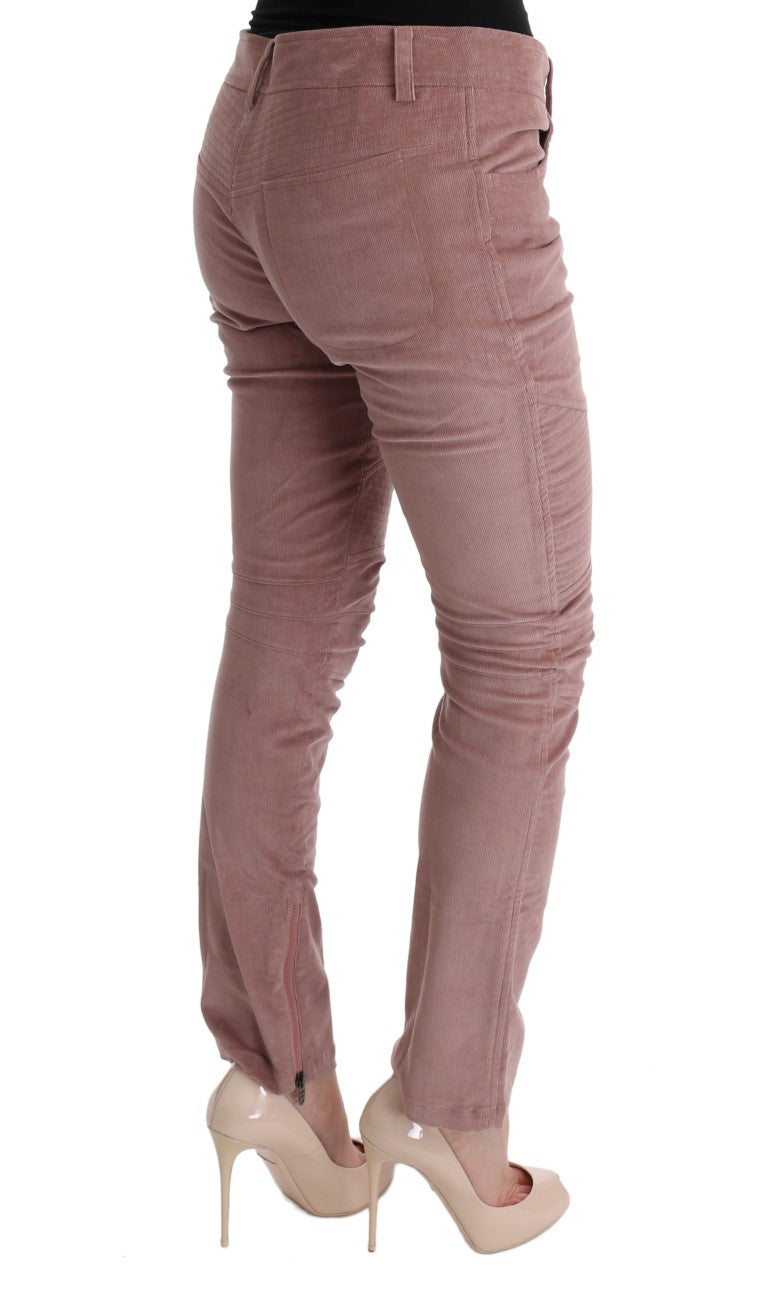 Ermanno Scervino Chic Pink Capri Cropped Trousers IT44 | L