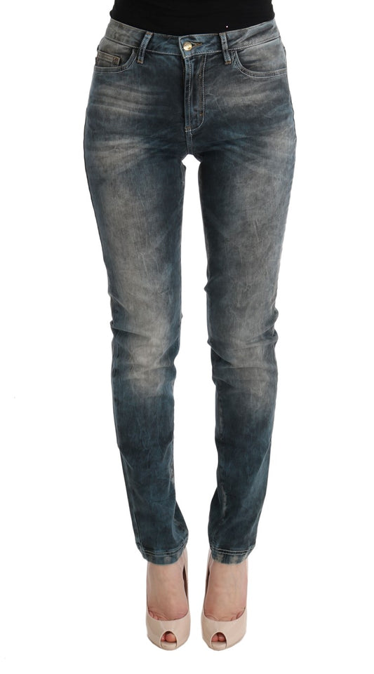 Cavalli Chic Blue Wash Slim Fit Jeans W26