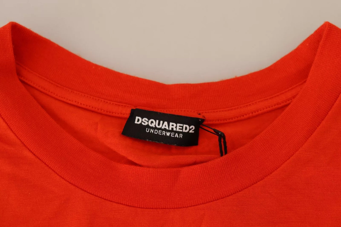 Dsquared² Orange Modal Short Sleeves Crewneck T-shirt IT48 | M