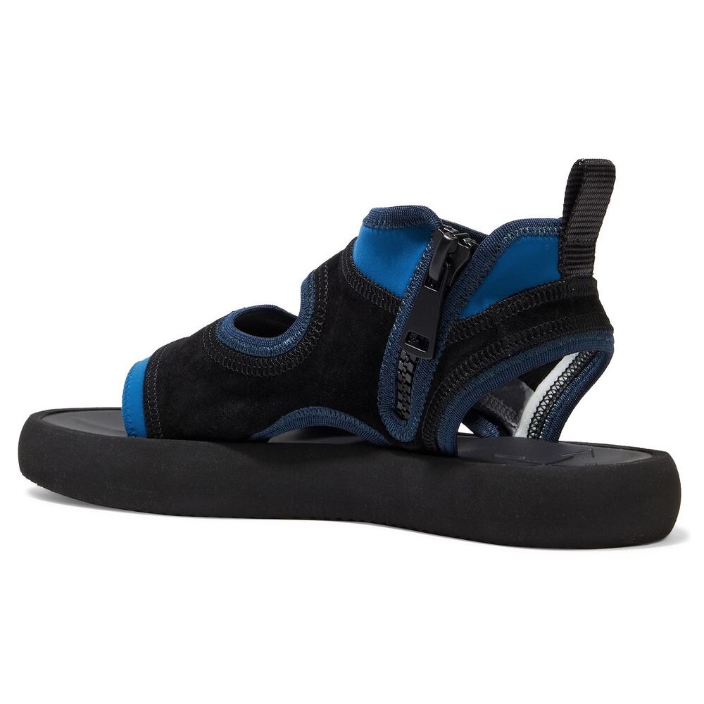 Off-White Blue Neoprene Women Sandal EU39 | US9