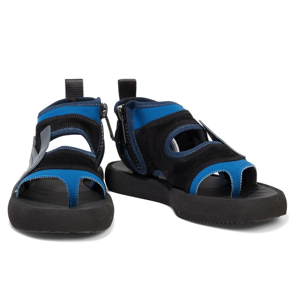 Off-White Blue Neoprene Women Sandal EU39 | US9