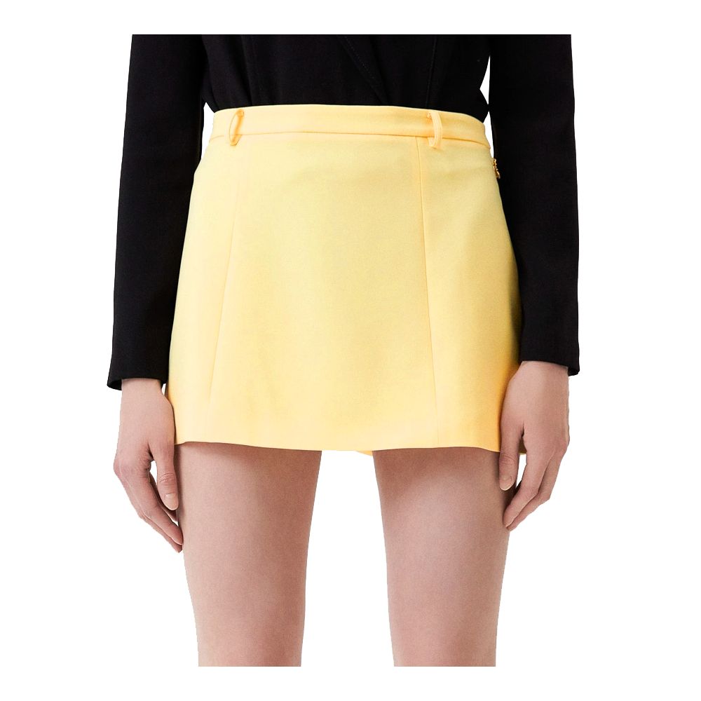 Patrizia Pepe Yellow Polyester Skirt IT44 | L