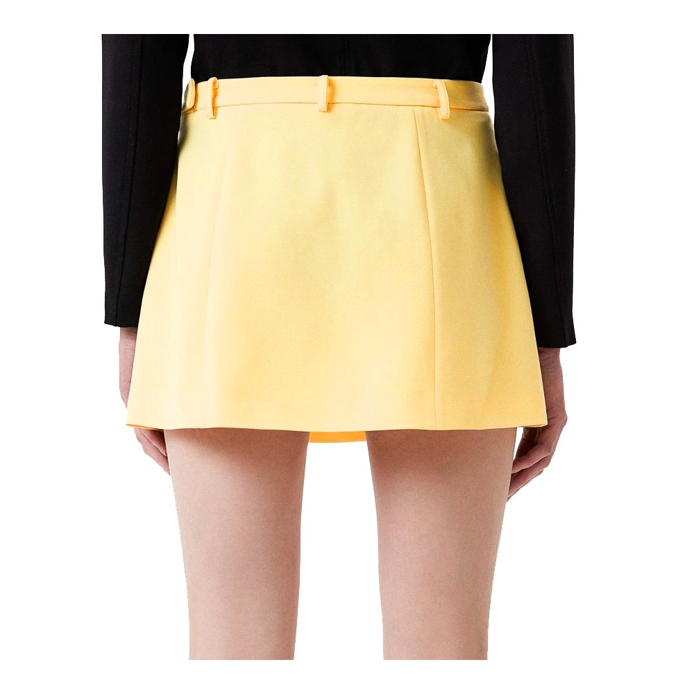 Patrizia Pepe Yellow Polyester Skirt IT44 | L