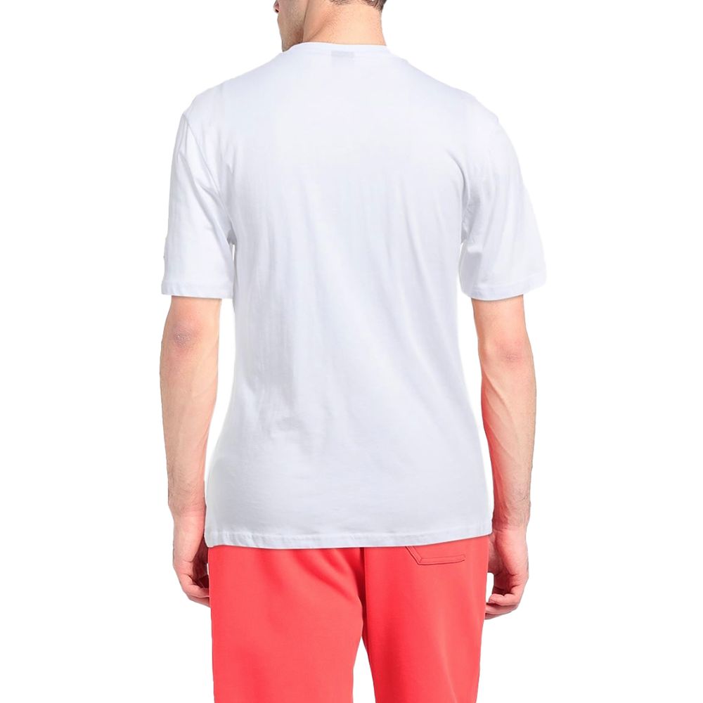 North Sails Elegant White Cotton Logo Tee