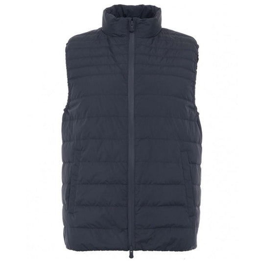 People Of Shibuya Sleek Blue Puffer Vest for a Modern Look IT44 | XS