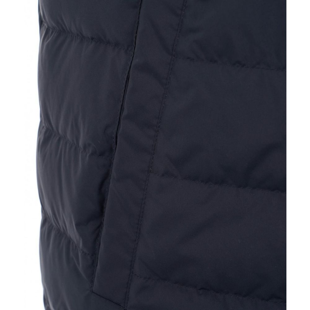 People Of Shibuya Sleek Blue Puffer Vest for a Modern Look IT44 | XS