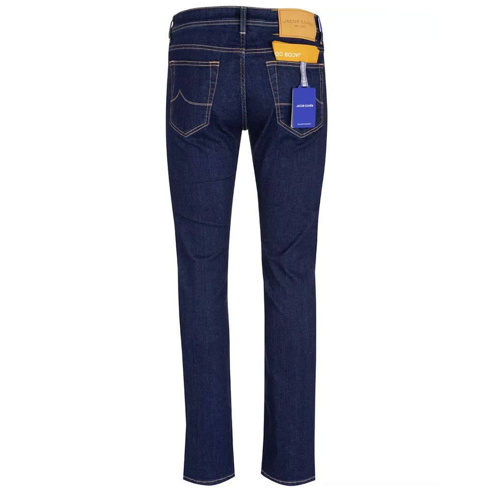 Jacob Cohen Elegant Dark Blue Bard Jeans W37