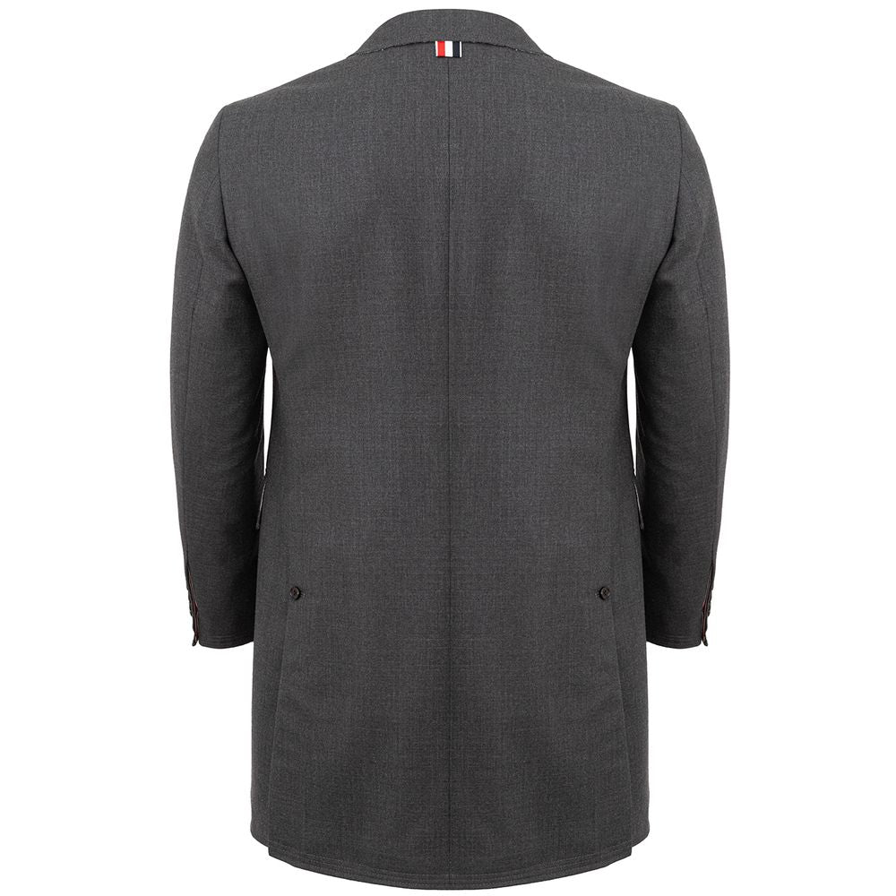 Thom Browne Classic Gray Wool Jacket IT52 | XL