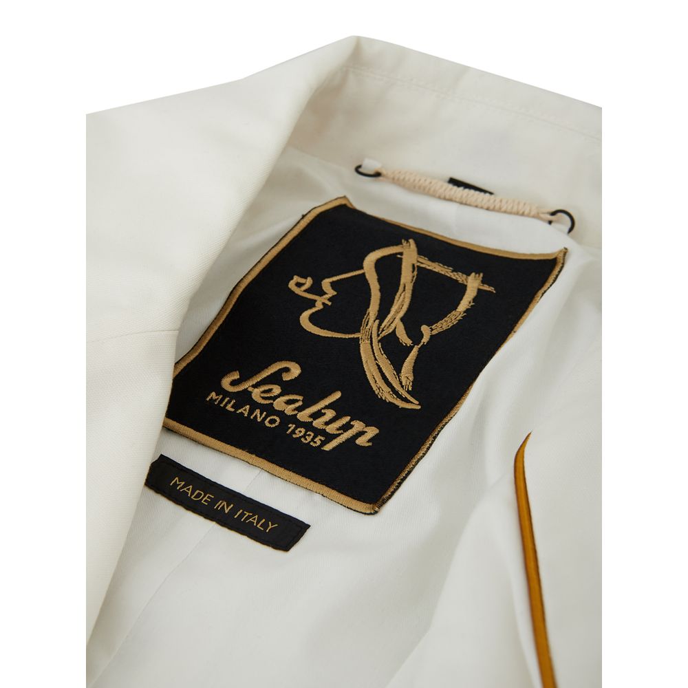 Sealup Elegant White Polyamide Jacket IT50 | L