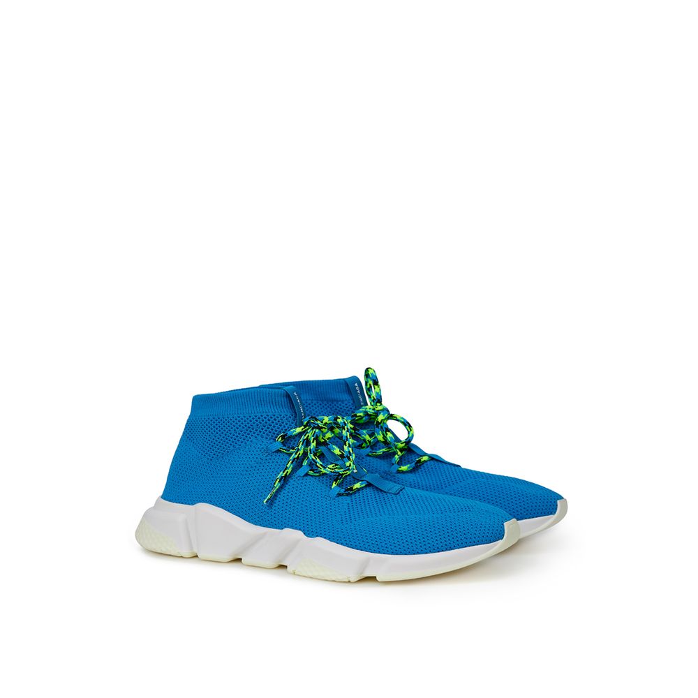 Balenciaga Exquisite Blue Cotton Sneakers for Men EU42 | US9