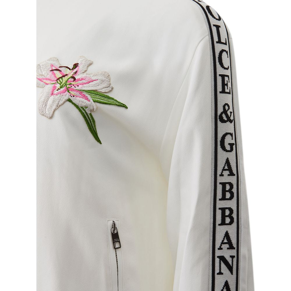 Dolce & Gabbana Elegant Cotton Knit White Sweater IT44 | L