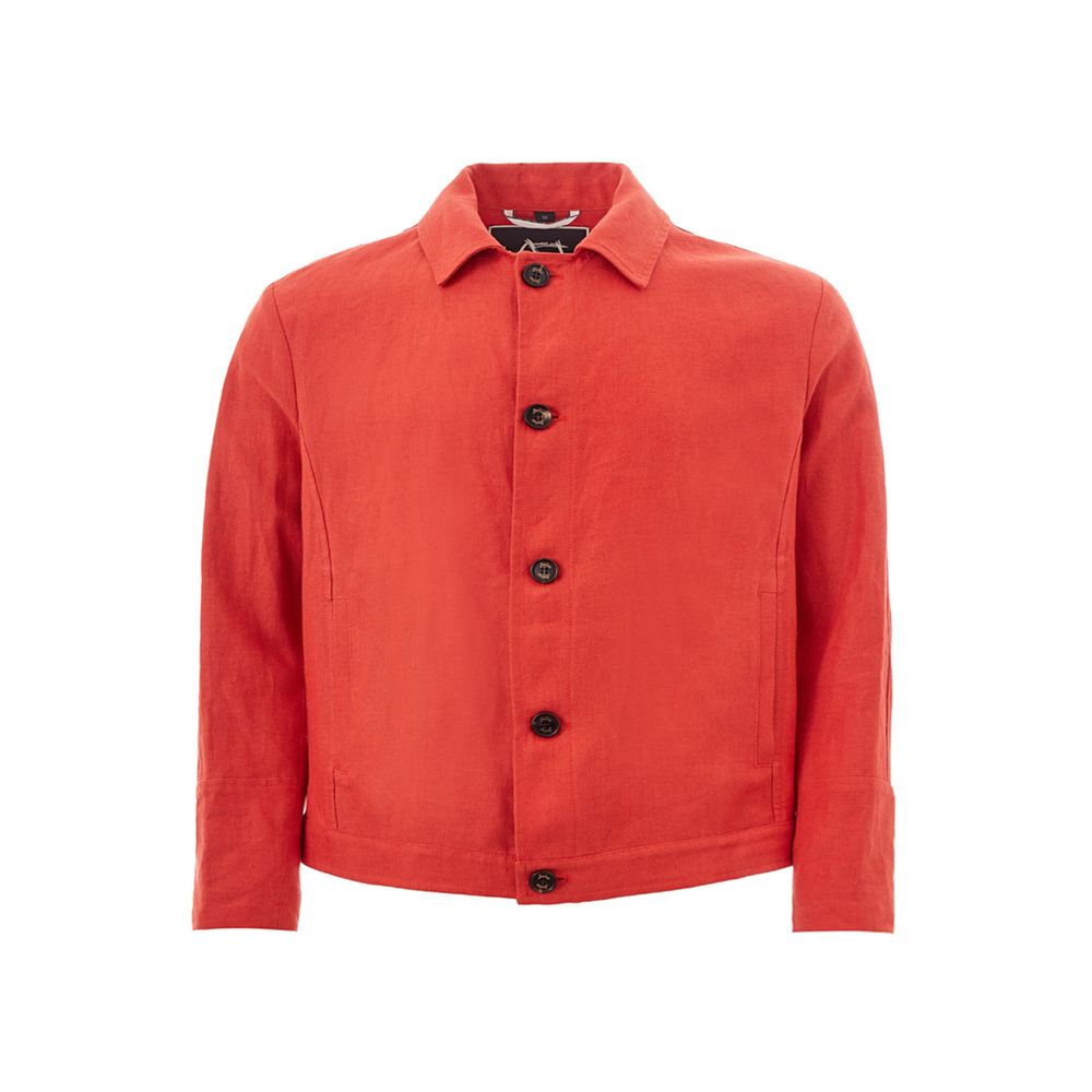 Sealup Elegant Orange Polyester Jacket IT50 | L