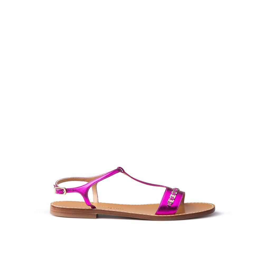 Salvatore Ferragamo Elegant Purple Summer Sandals EU37 | US7