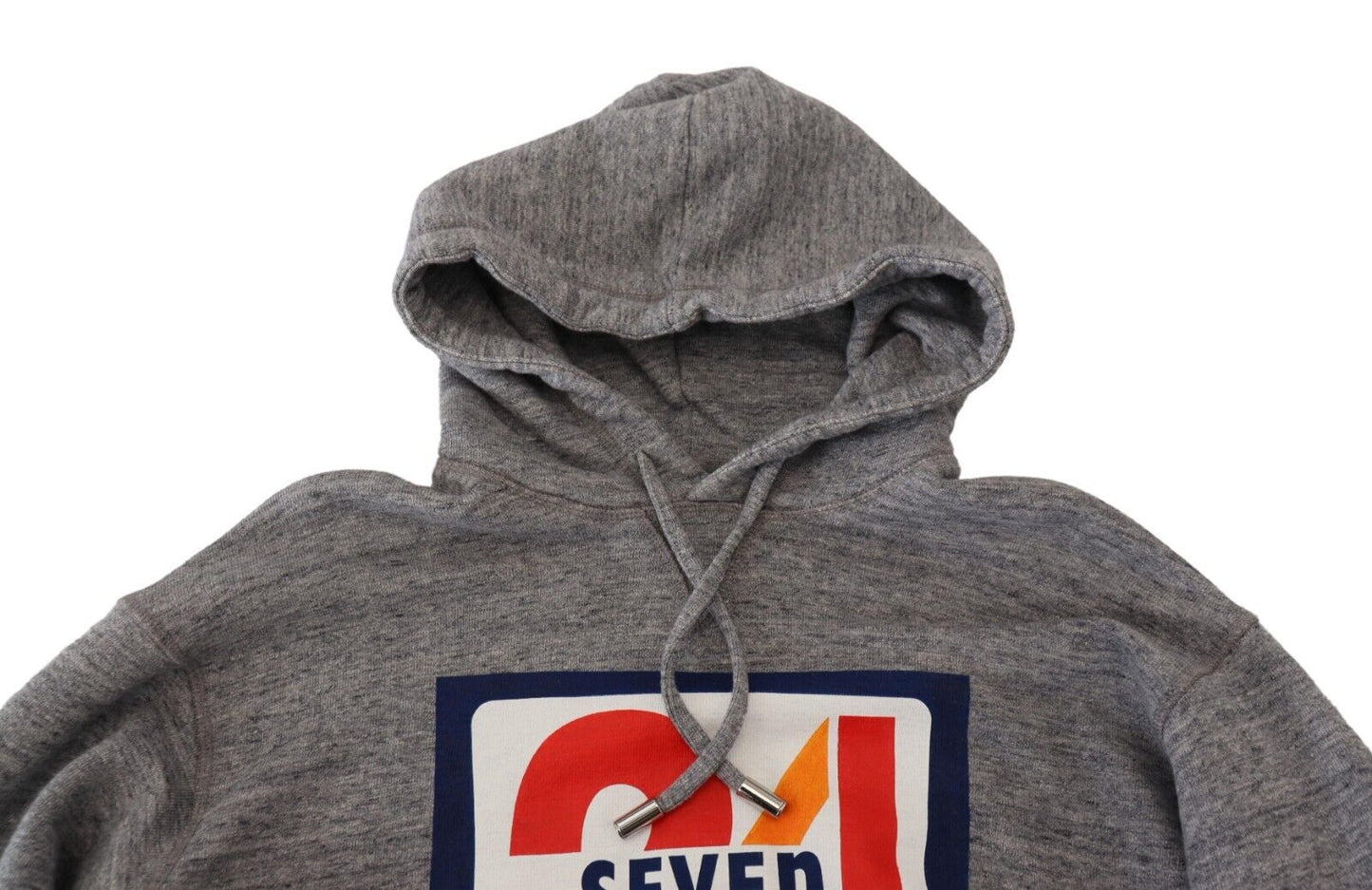 Dsquared² Gray Logo Print Cotton Hoodie Sweatshirt Sweater IT38 | XS