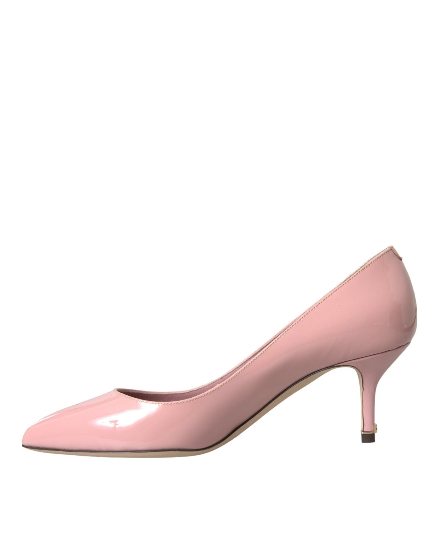 Dolce & Gabbana Light Pink Patent Leather Heels Pumps Shoes EU35 / US4.5