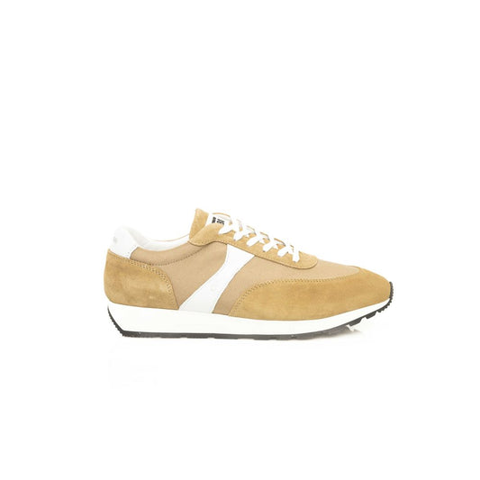 Cerruti 1881 Beige Calf Leather Men Sneaker EU42 | US9