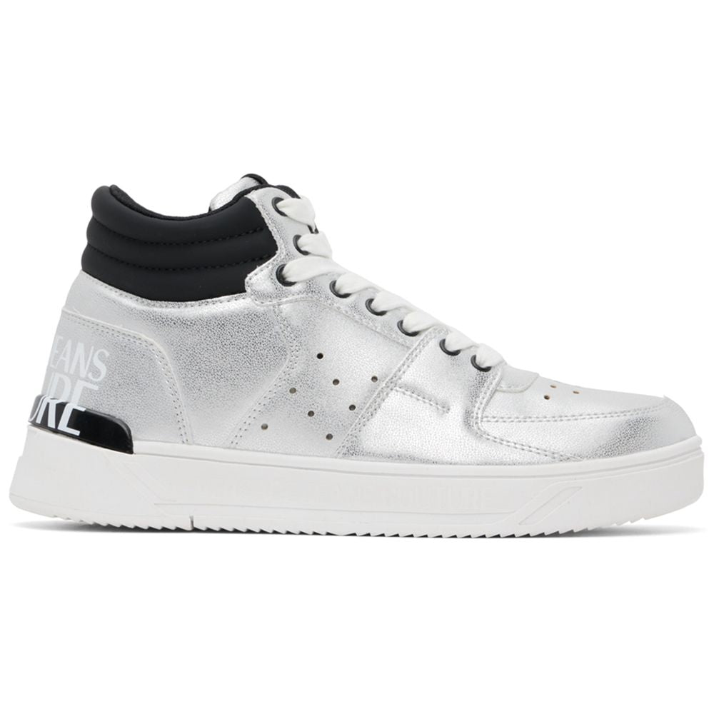 Versace Jeans Gray Polyethylene Sneaker