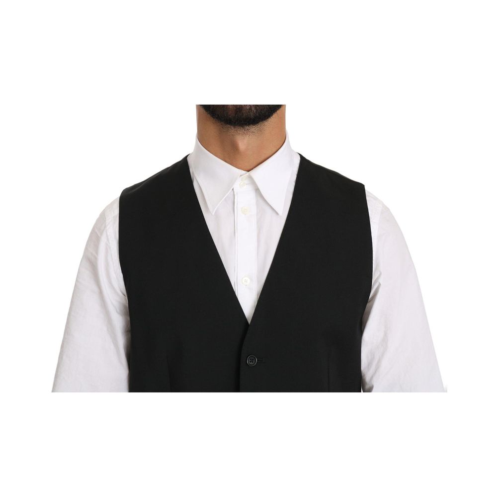 Dolce & Gabbana Black  Vest IT48 / M