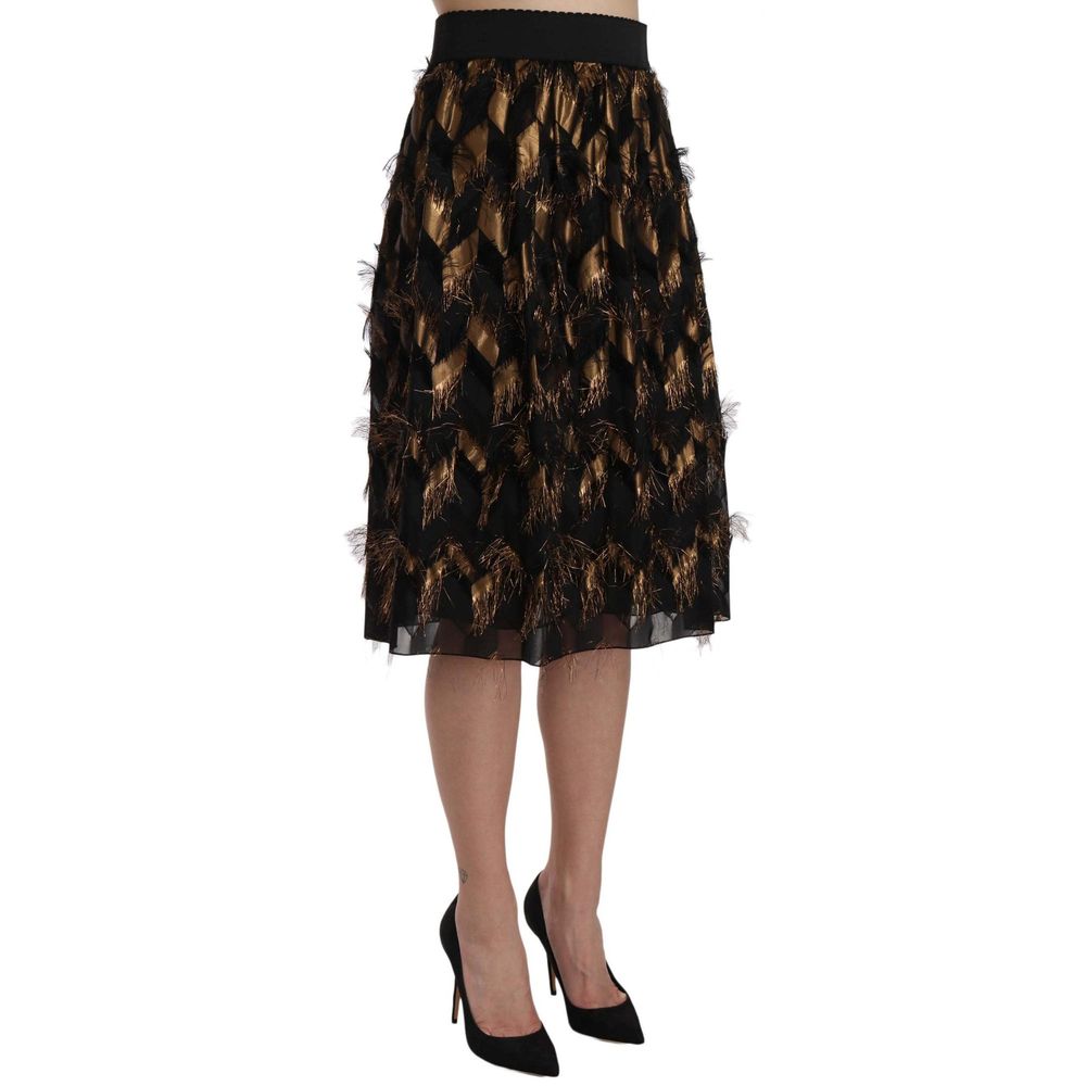 Dolce & Gabbana Bicolor  Skirt IT40