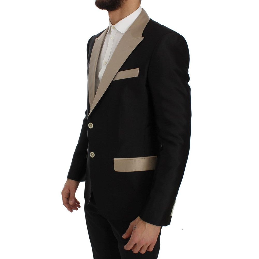 Dolce & Gabbana Black  Suit IT44 / S