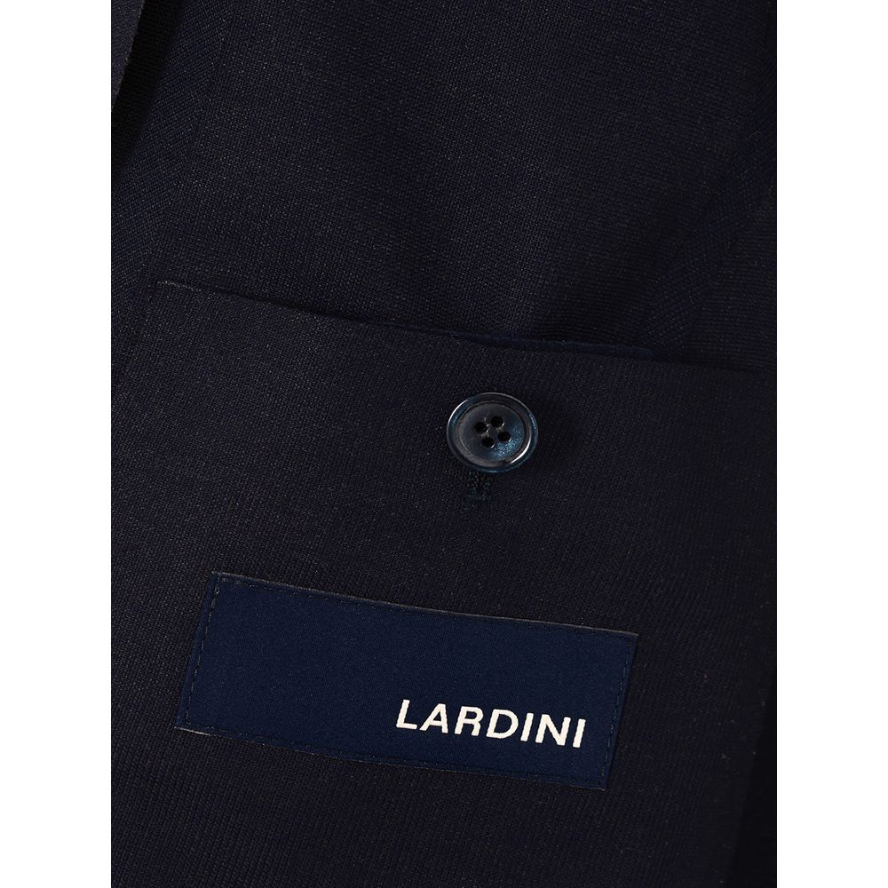 Elegant Blue Cotton Lardini Jacket IT52 | XL