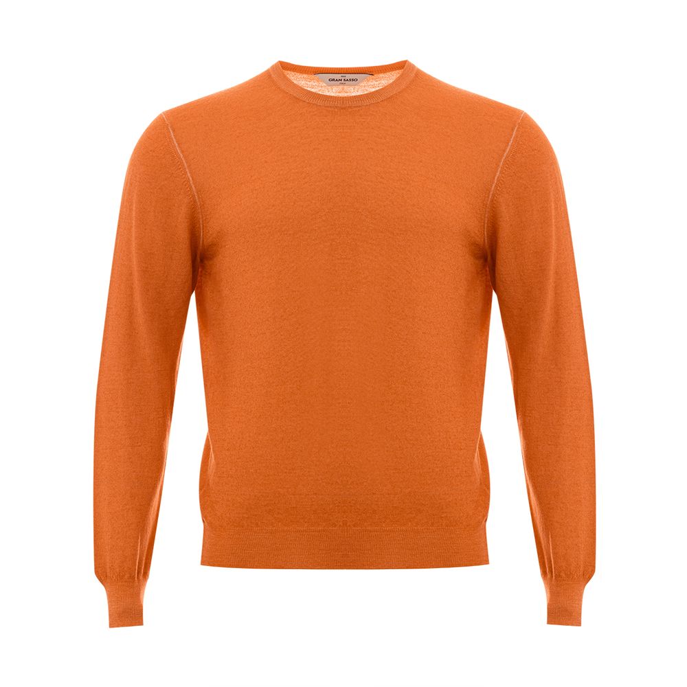 Gran Sasso Orange Wool Sweater IT50 | L