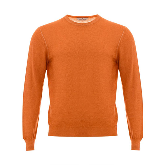 Gran Sasso Orange Wool Sweater IT50 | L