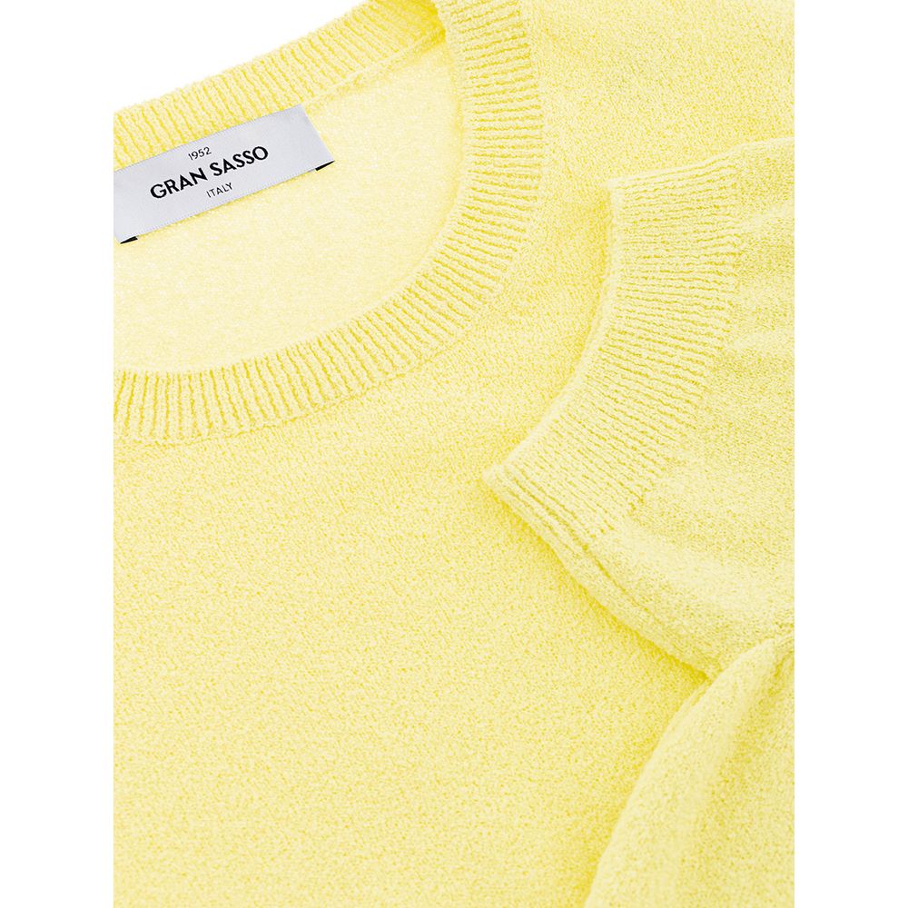 Gran Sasso Sunny Cotton Luxury Tee for the Discerning Gentleman IT50 | L