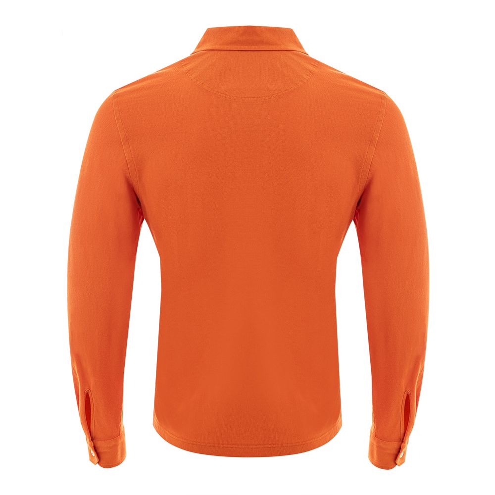 Gran Sasso Elegant Orange Cotton Polo for Men IT50 | L