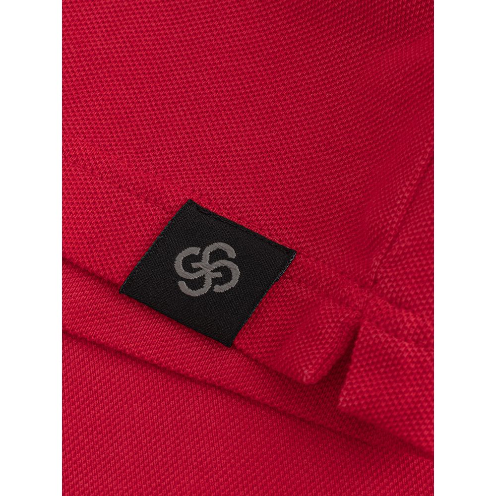 Gran Sasso Fuchsia Cotton Polo Elegance IT50 | L