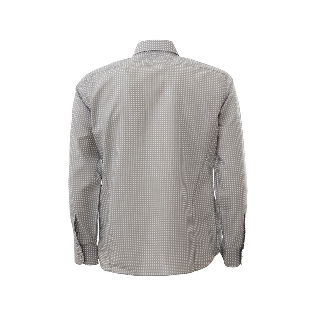 Tom Ford Elegant Cotton Gray Shirt for Men IT39 | M