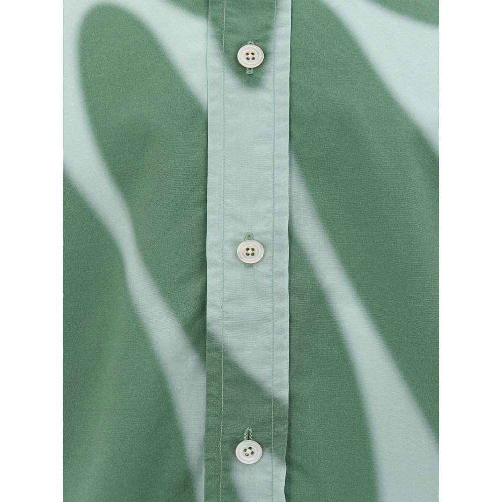 Tom Ford Elegant Green Cotton Shirt for Men IT39 | M