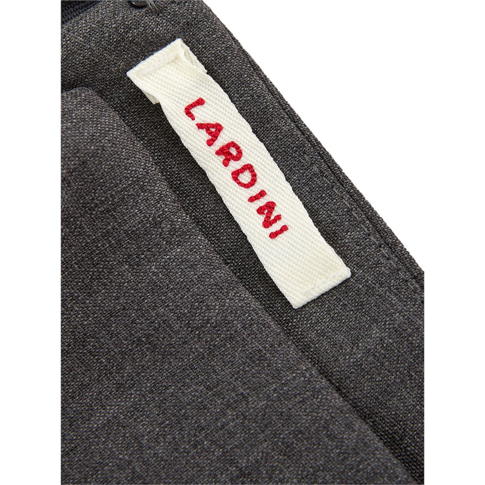 Lardini Chic Gray Wool Pencil Skirt IT40 | S