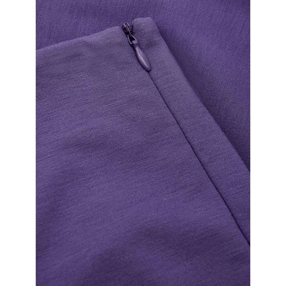 Lardini Elegant Purple Viscose Pants IT40 | S