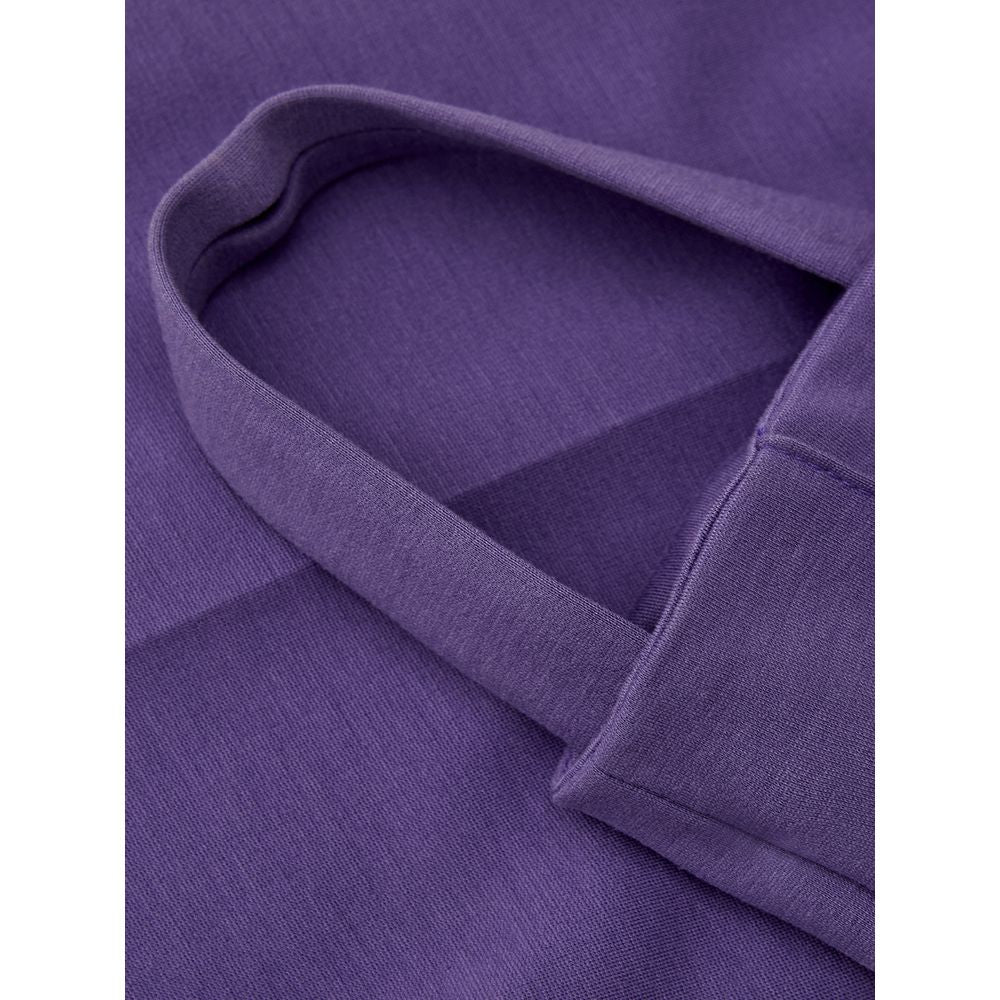 Lardini Elegant Purple Viscose Pants IT40 | S