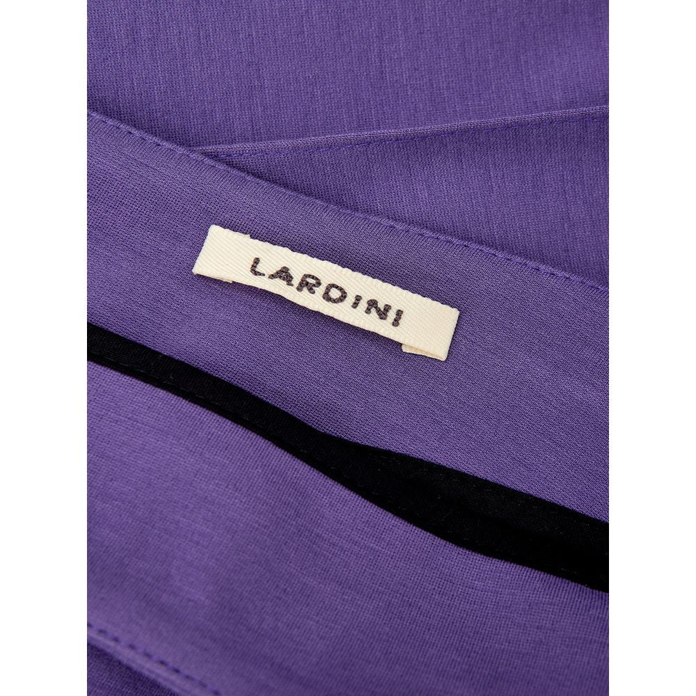 Lardini Elegant Purple Viscose Pants IT40 | S